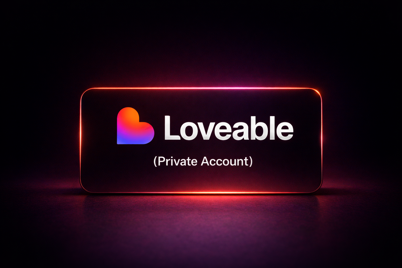 Lovable AI (Private Account)